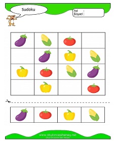 Sudoku Çocuk Bulmacaları